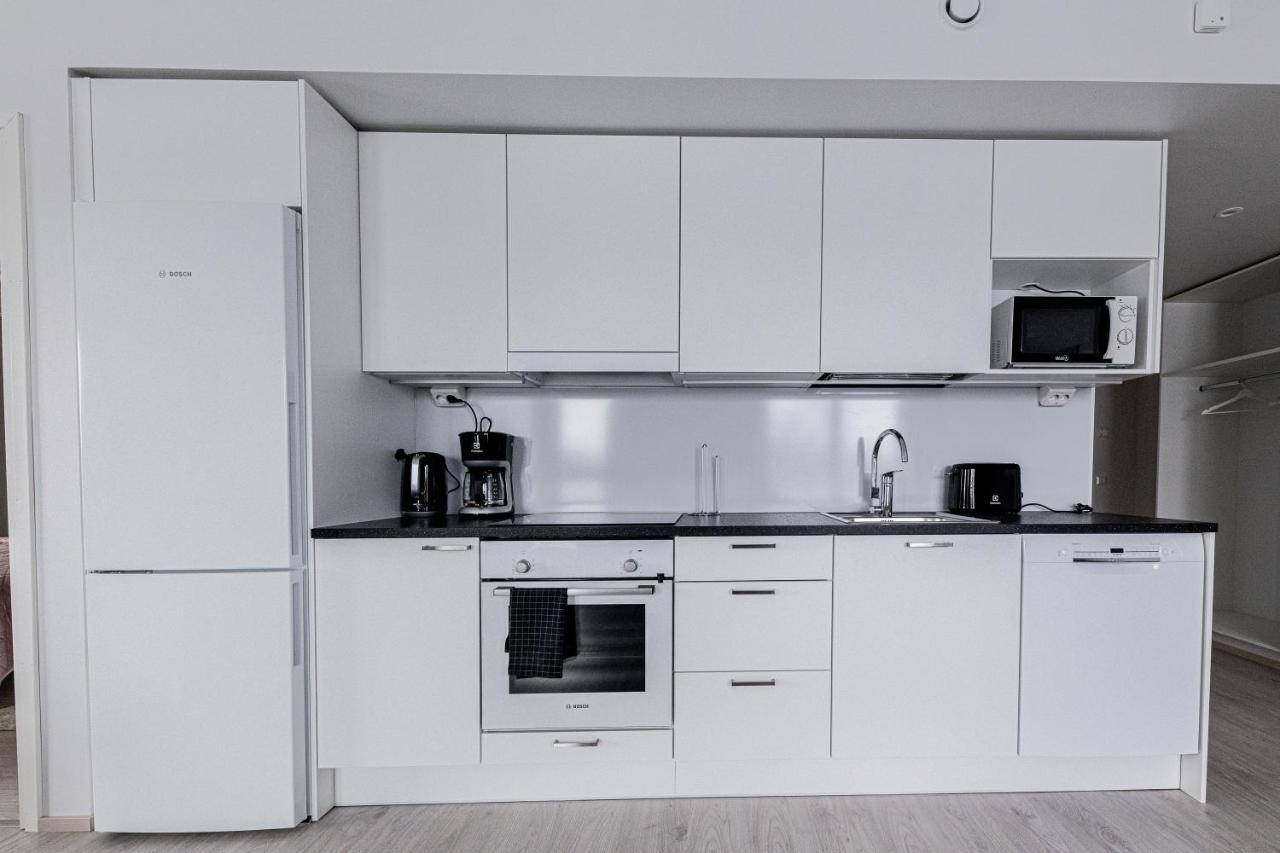 Apartment Sleepwell Rauha With Private Sauna And Parking トゥルク エクステリア 写真