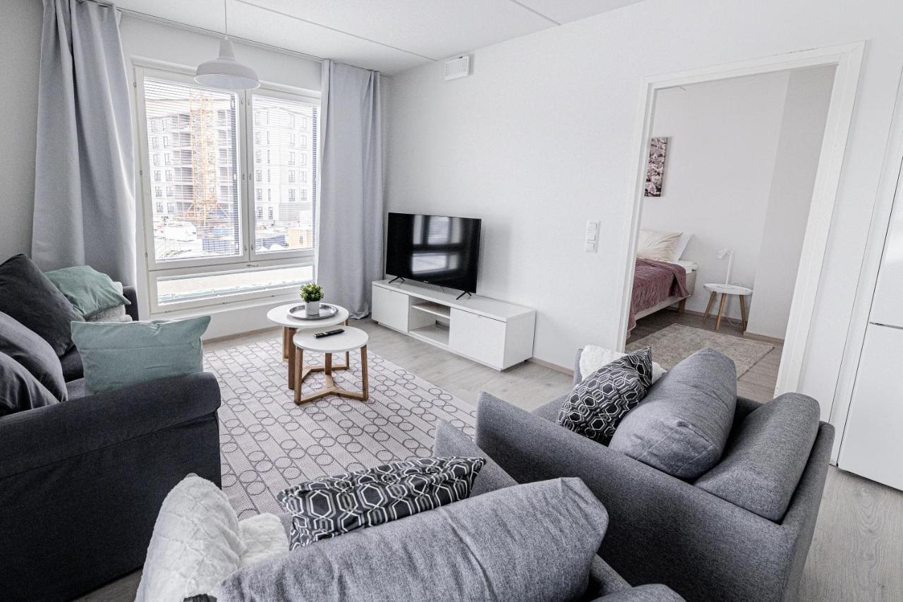 Apartment Sleepwell Rauha With Private Sauna And Parking トゥルク エクステリア 写真